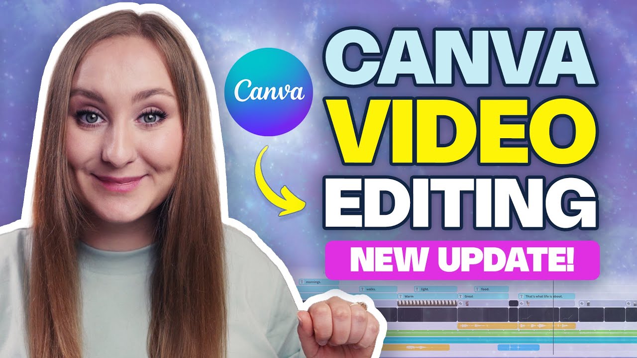 НОВЫЙ видеоредактор Canva — ПОЛНОЕ руководство для начинающих! [Обновления Canva 2025]