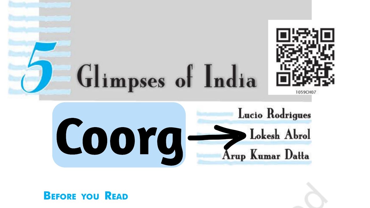 Glimpses of India | Coorg | Detailed explanation | Sakshi Soni