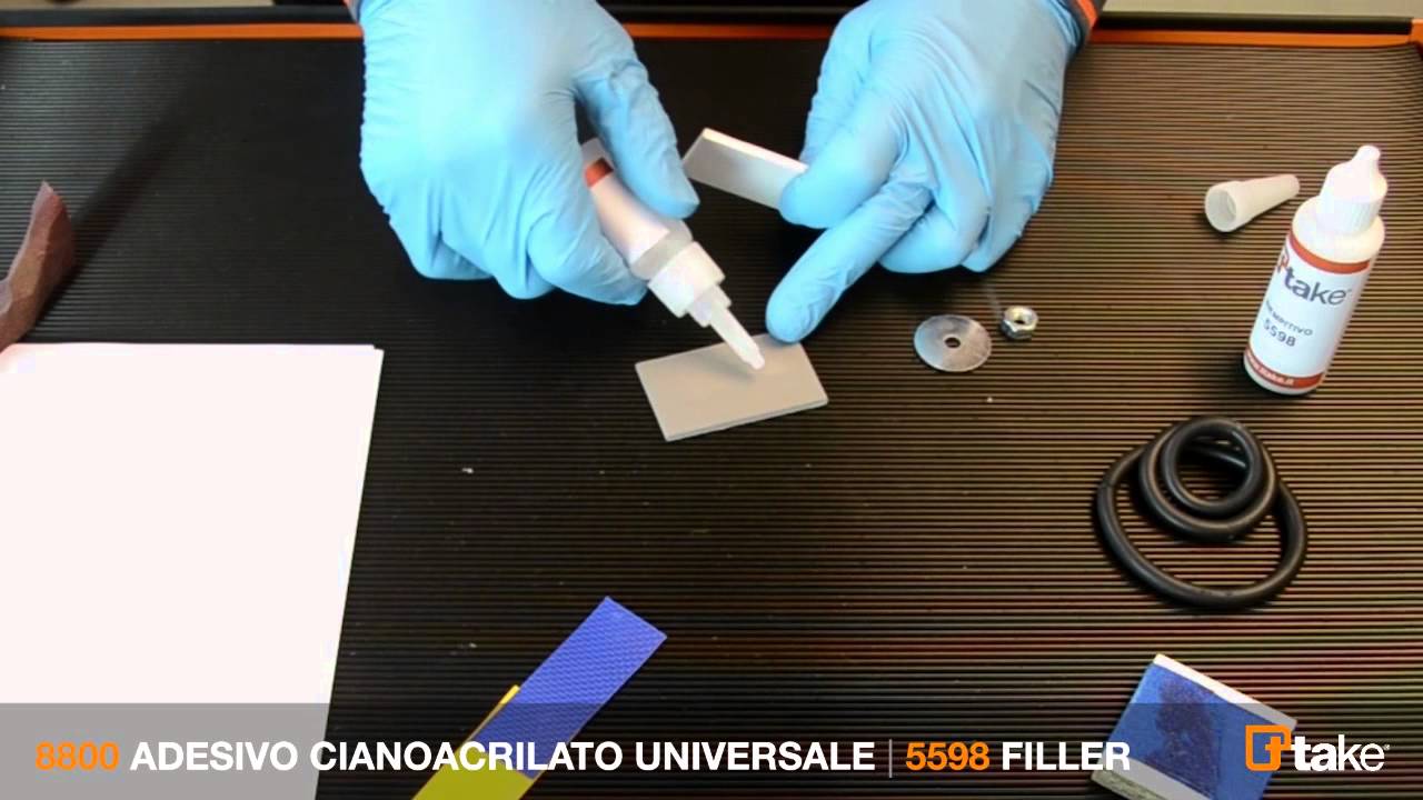 ADESIVO CIANOACRILATO e FILLER Ttake