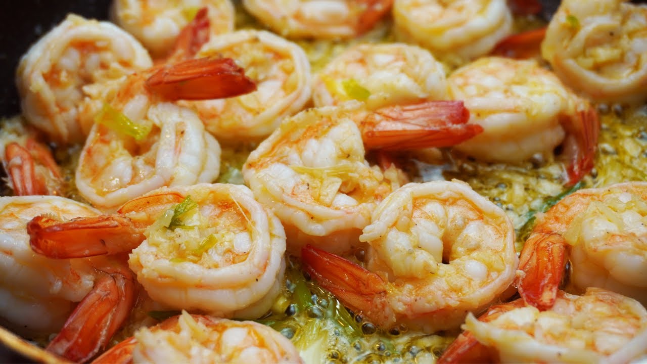 Рецепт масла с креветками и чесноком