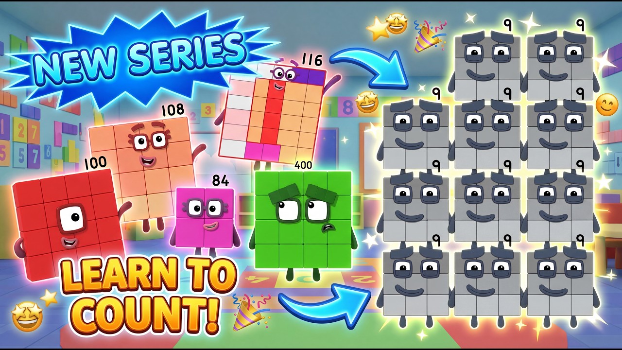 Numberblocks Math: Learn Adding Numbers | Numberblocks Sneezes | LEVEL 2 | 