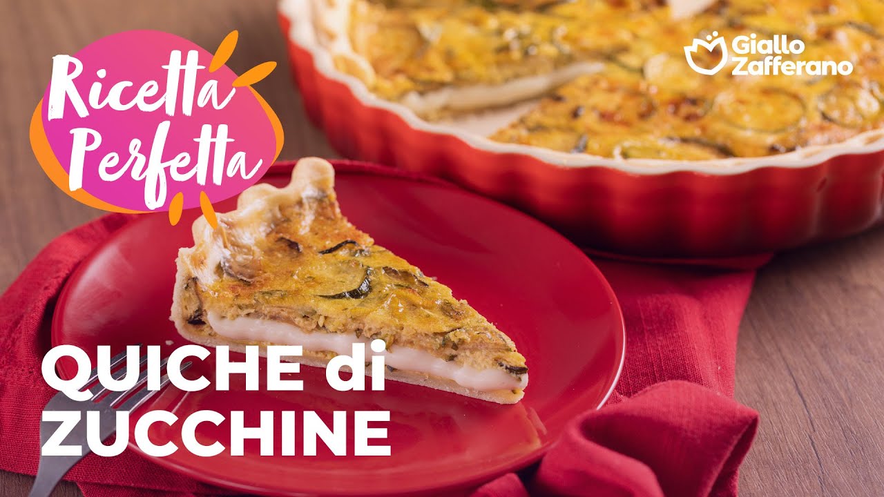 QUICHE di ZUCCHINE - RICETTA PERFETTA 💚✨😎 #adv
