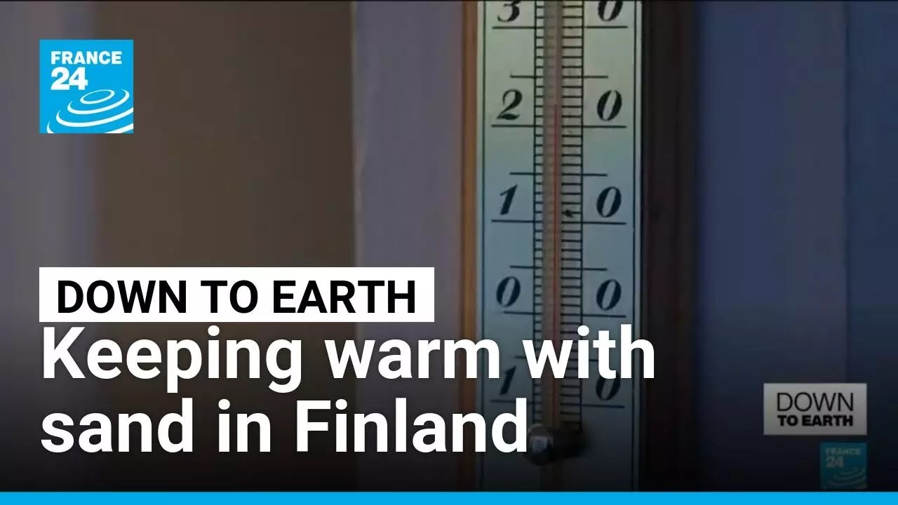 Freezing cold? This town in Finland is keeping warm with sand • FRANCE 24 English