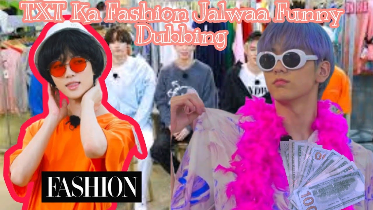 TXT Ka fashion Show TXT Ka Jalwaa Funny Hindi Dubbing ||🤣🤣