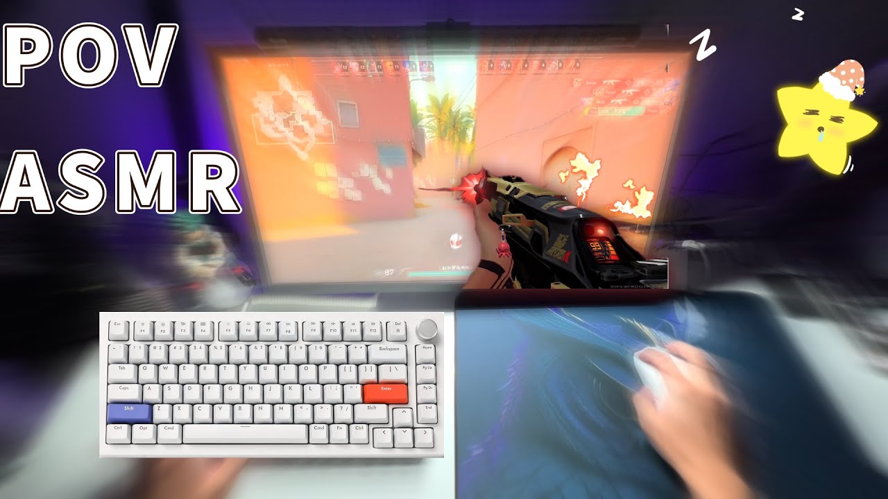 drift off to sleep ....Valorant POV + ASMR