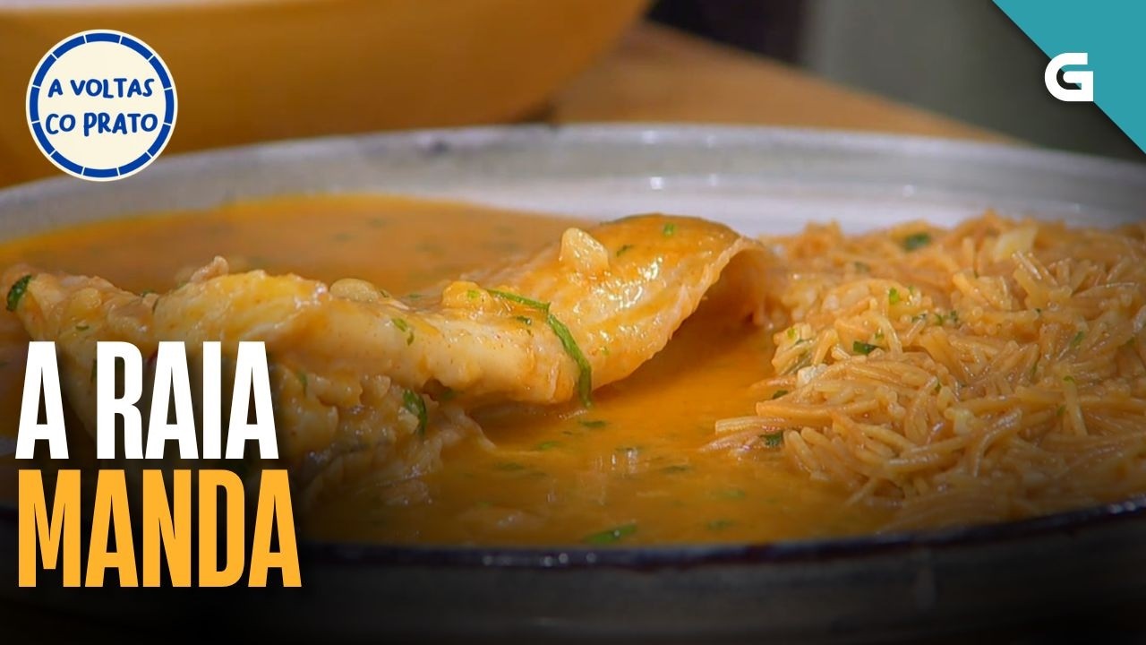 A RAIA manda | A VOLTAS CO PRATO