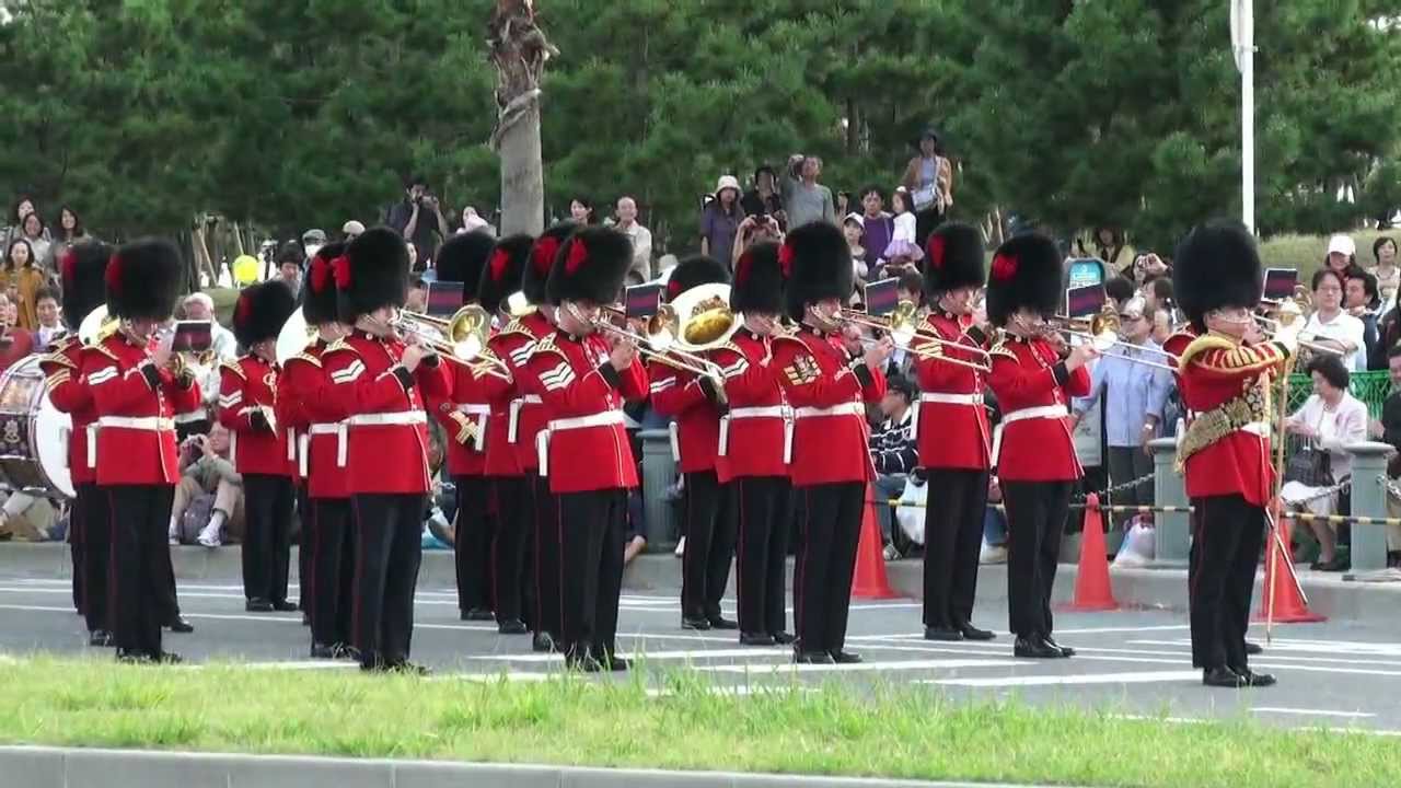 The Coldstream Guards in Hinode, Japan 2011 (2/2) 浦安復興祭