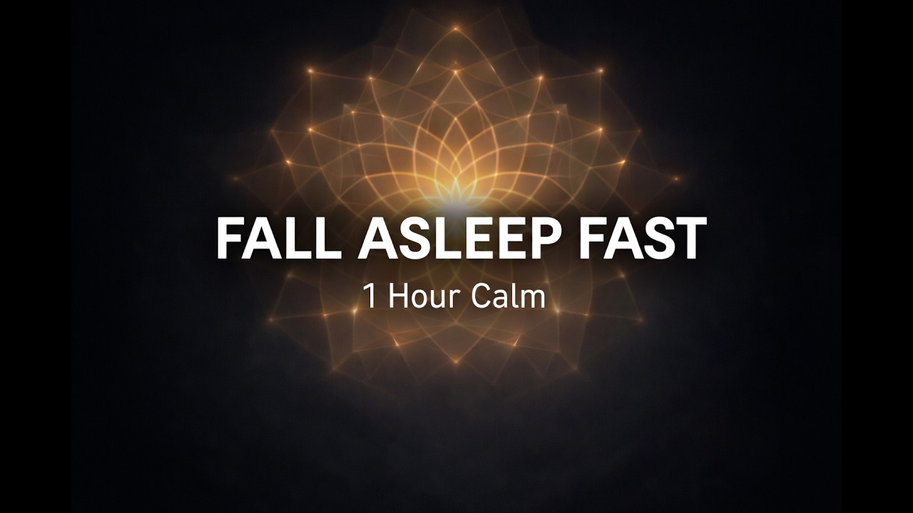 1 Hour Deep Sleep Meditation — Guide to Silence | Sacred Geometry Ambient