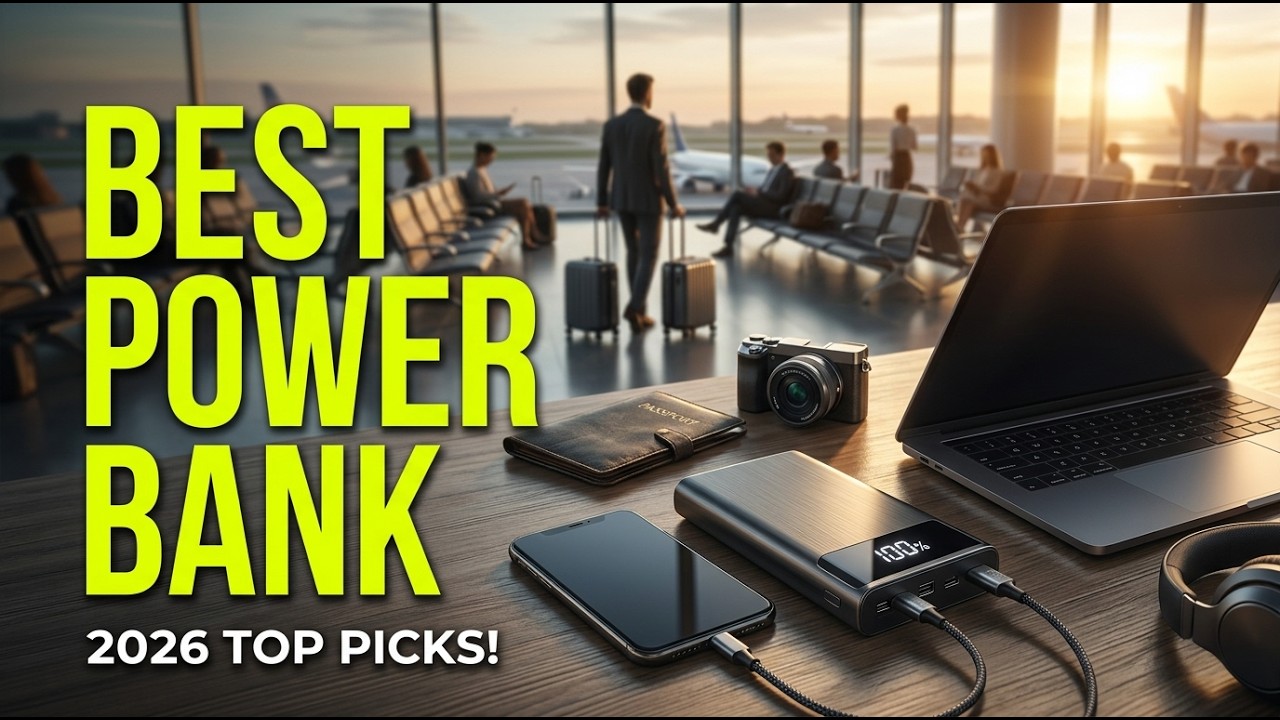TOP 5 Best Power Bank 2026 | Best for iPhone & Android!