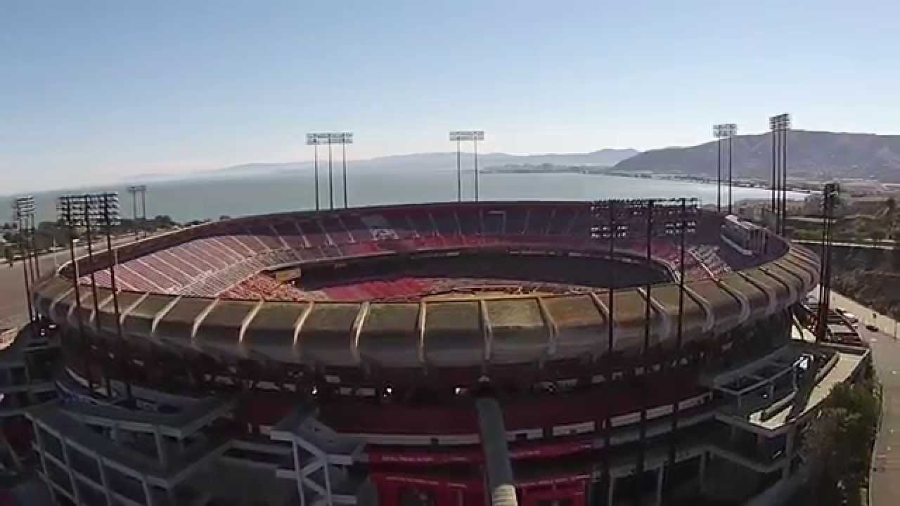 Drone View ~ Candlestick Park ~ 2014 The End
