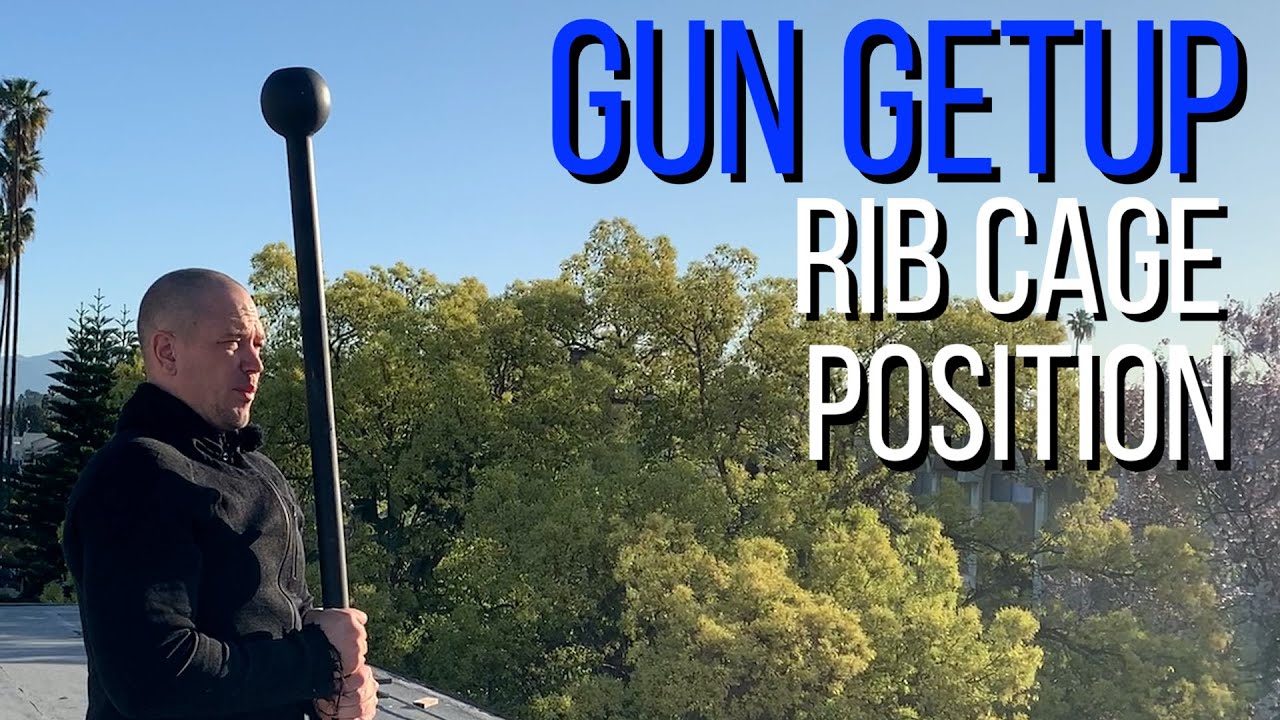 answering viewers question on rib cage position in gun getups