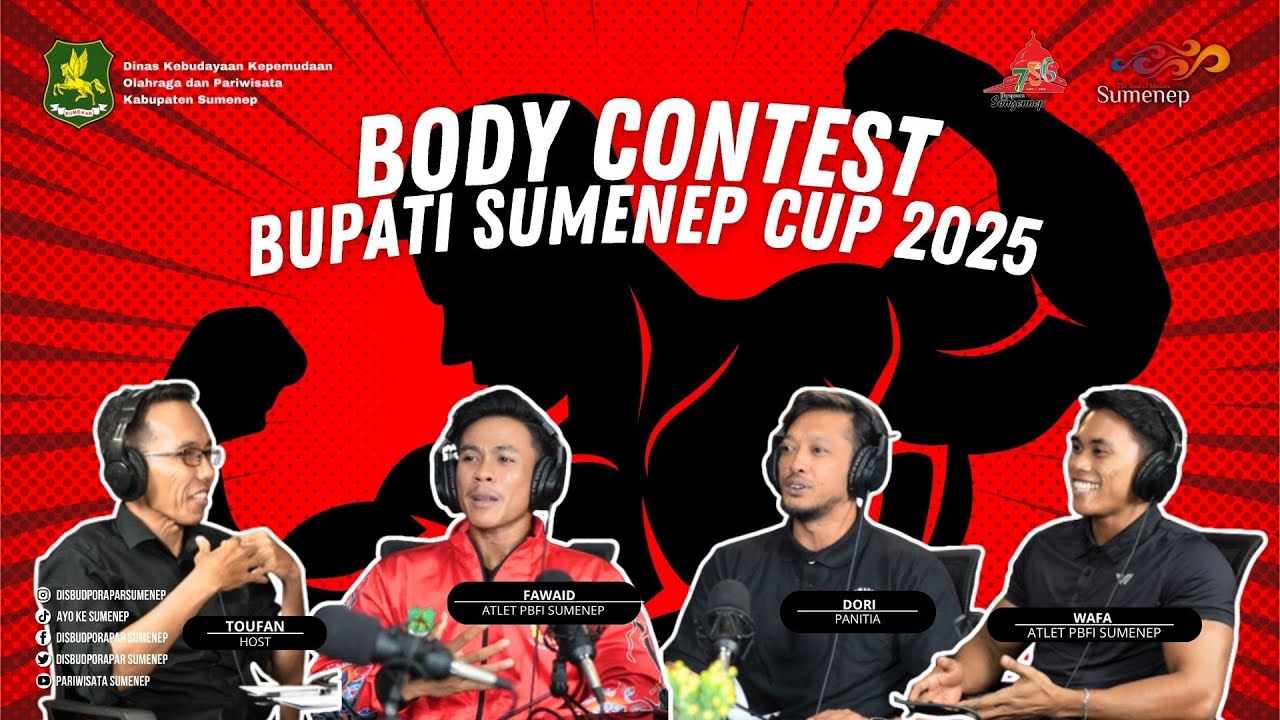 BODY CONTEST BUPATI SUMENEP CUP 2025??? KEREN NIH!!! #ayokesumenep #thesoulofmadura