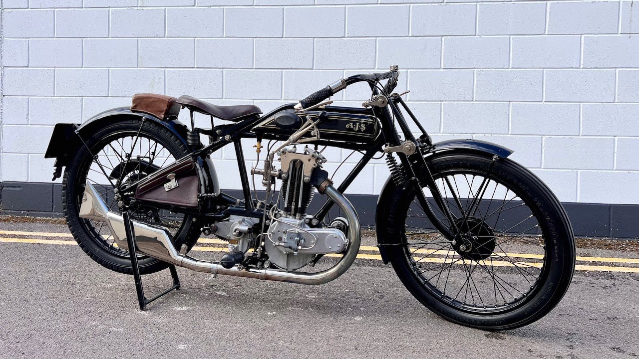 AJS H6 OHV 350cc Big Port 1927 Flat Tanker - For Sale at We Sell Classic Bikes