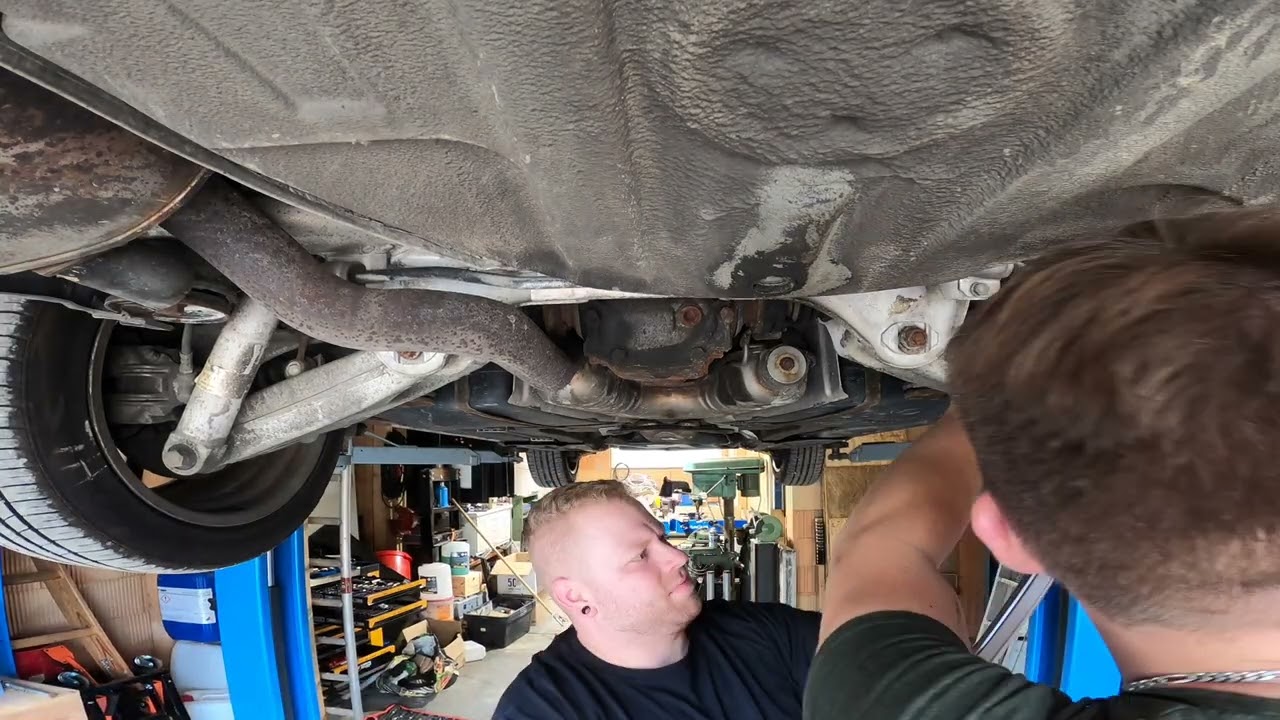 E39 Touring M Fahrwerk Stoßdämpfer hinten mit Domlager tauschen