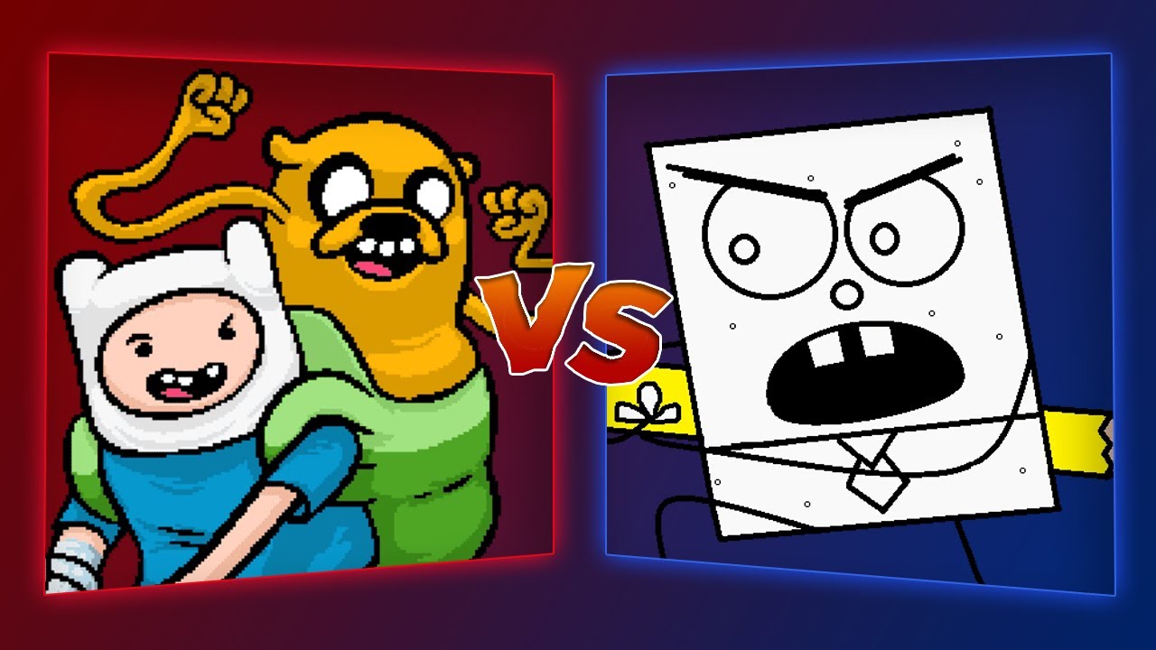 MUGEN Battle - Finn/Jake vs Doodlebob