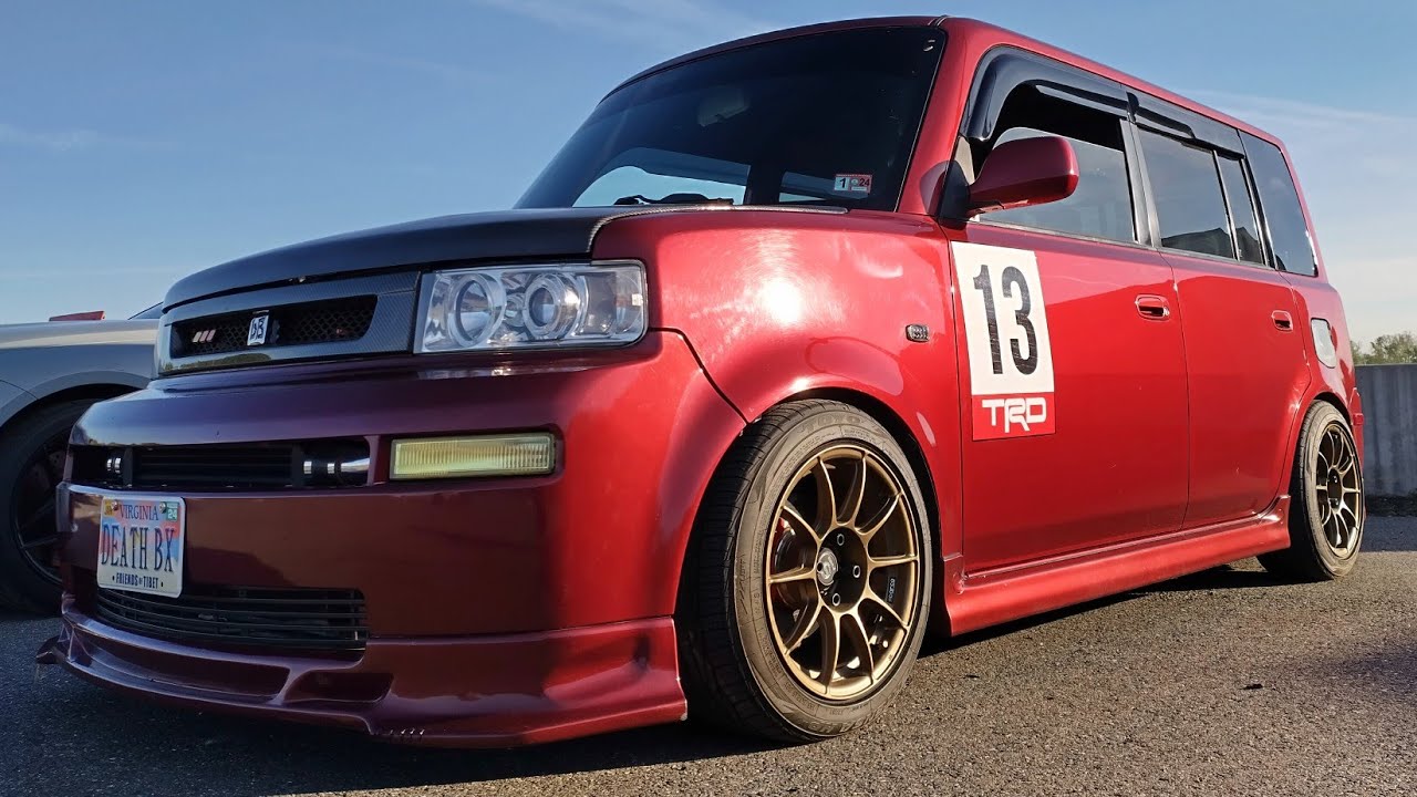 First Track X/Auto Cross in the DEATHbX | LENINs WORLD #scionxb #turboxb #autocross #dominionraceway