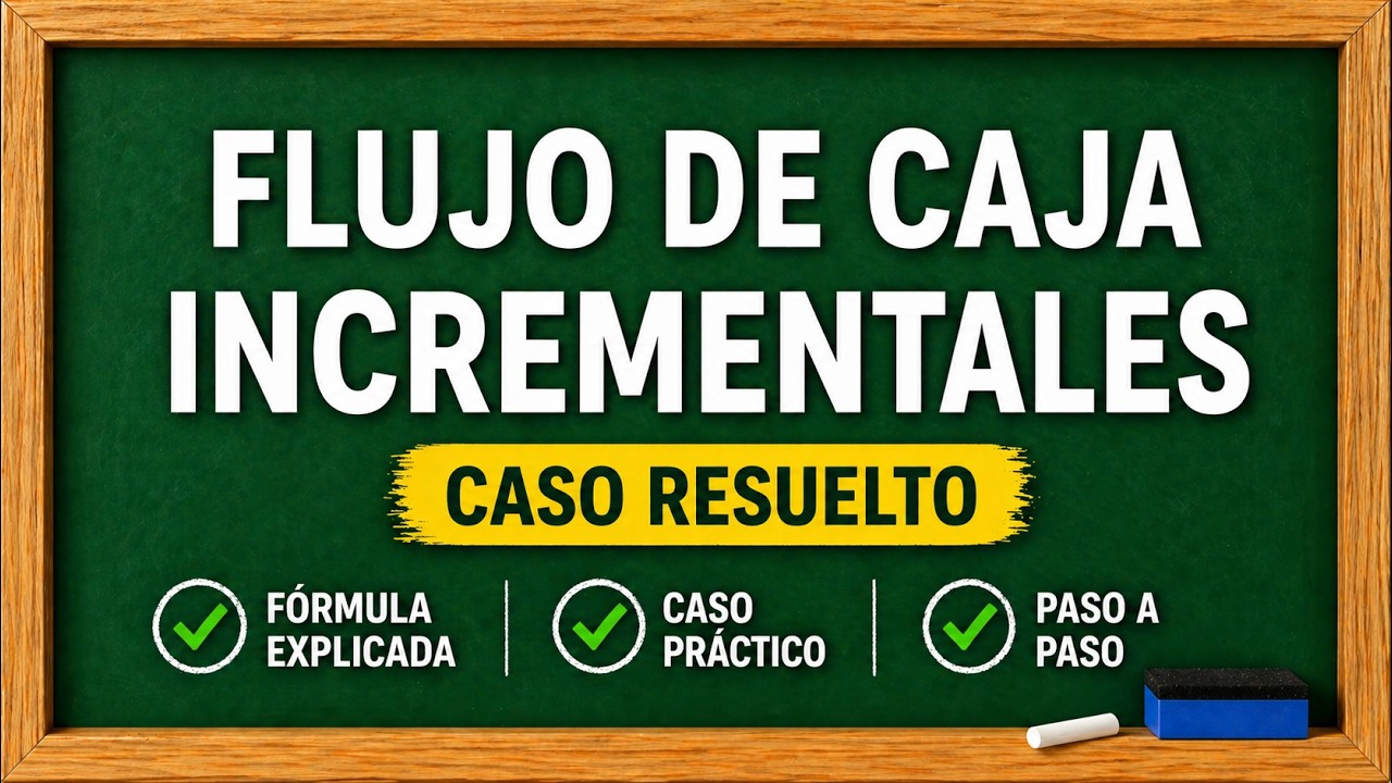 Evaluación de proyectos de inversión: análisis de flujos de caja incrementales