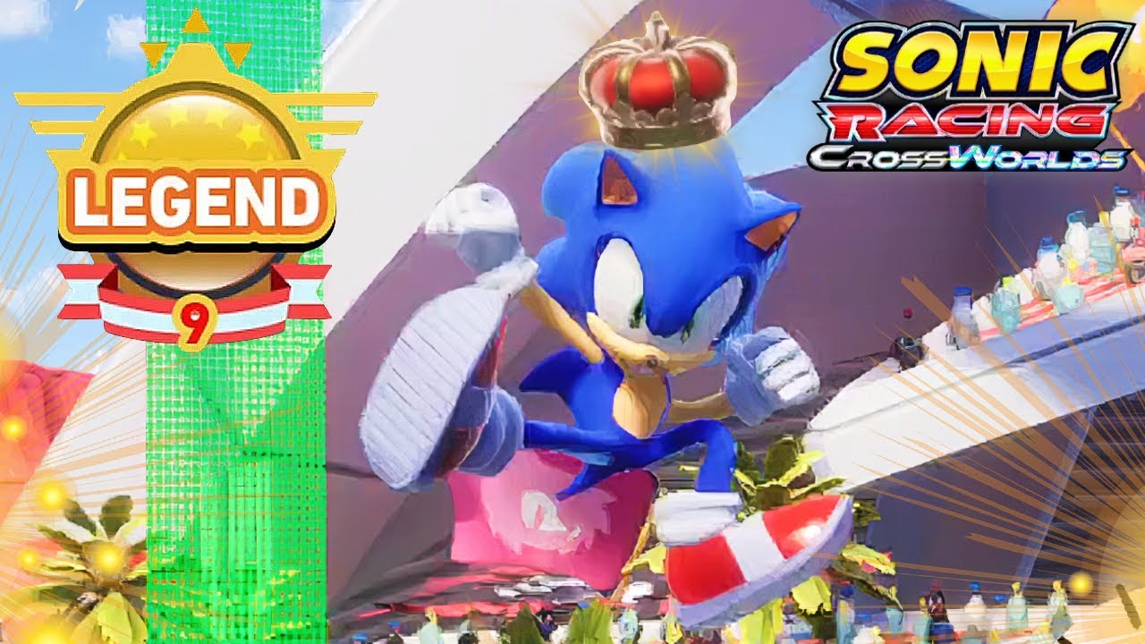 Sonic Racing CrossWorlds: Legends Gameplay!