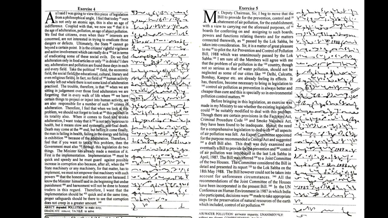 Progressive Dictation ( February month  2026 )transcription no. 4-5 ####100 wpm 