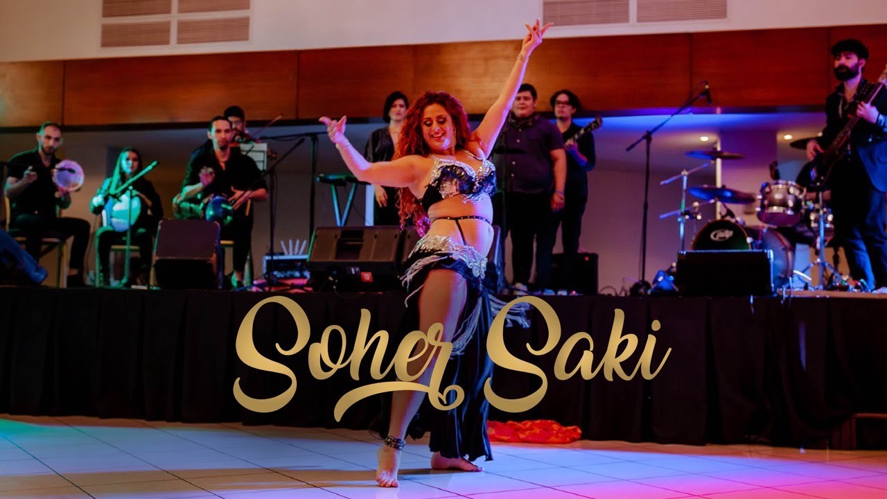 Soher Zaki - Orquesta Árabe de El Salvador Al Masri | Bellydance El Salvador