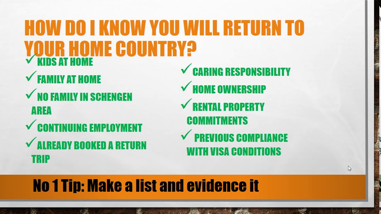 Schengen Tourist Visit Visa Interview Questions and Answers