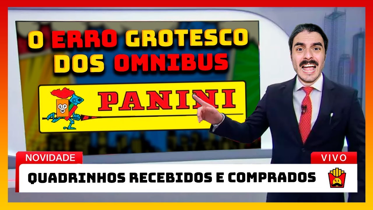Erro GROTESCO nos Omnibus da Panini!