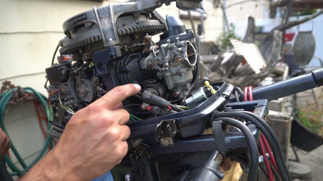 1990 30hp Yamaha Mariner CV30 Start Switch, Kill Switch and more!