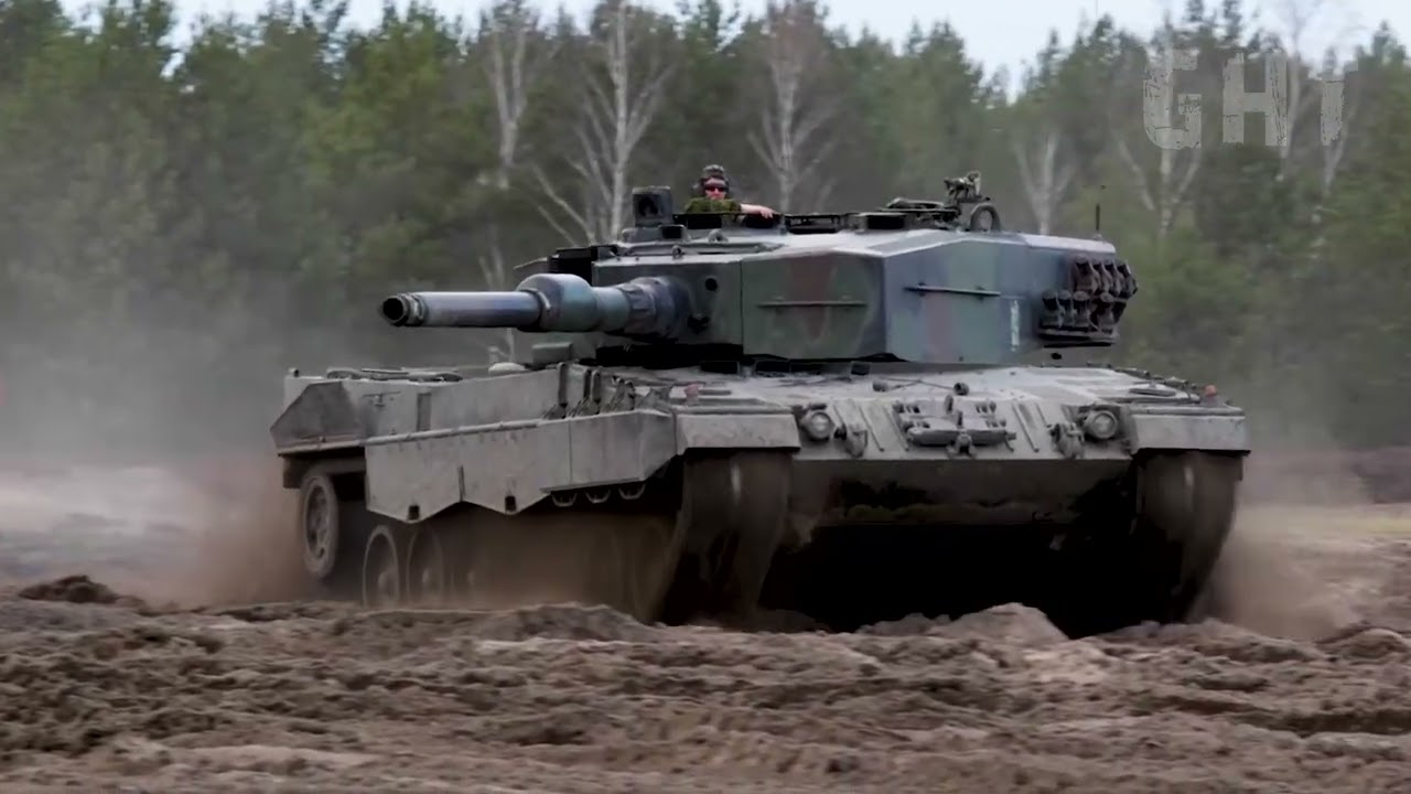 NATO Tanks conducting Live Fire Drills (Compilation)