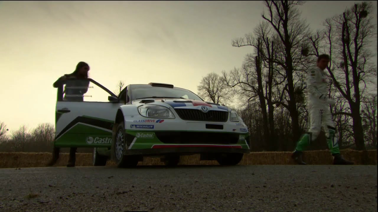 WRC star rips up Goodwood