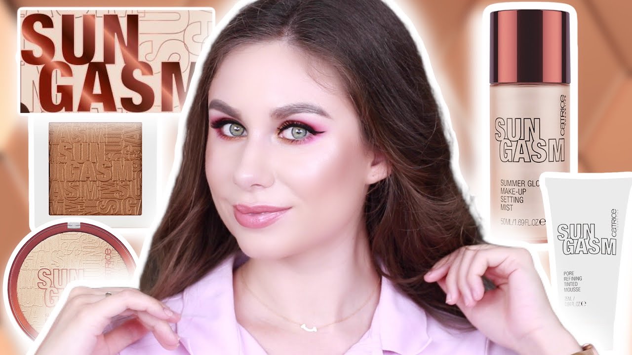 CATRICE SUNGASM! ОБЗОР НОВОЙ КОЛЛЕКЦИИ + СВОТЧИ