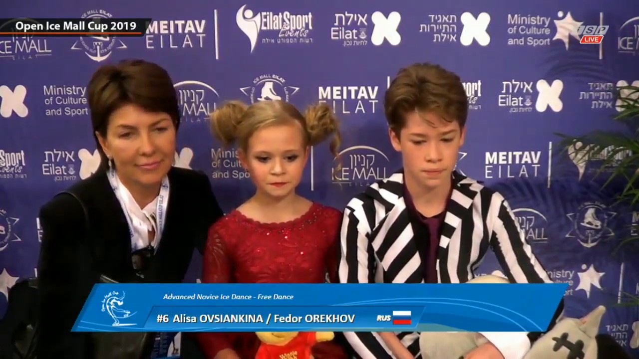 Alisa Ovsiankina/Fedor Orekhov, FD Advanced Novice, 2019 Open Ice Mall