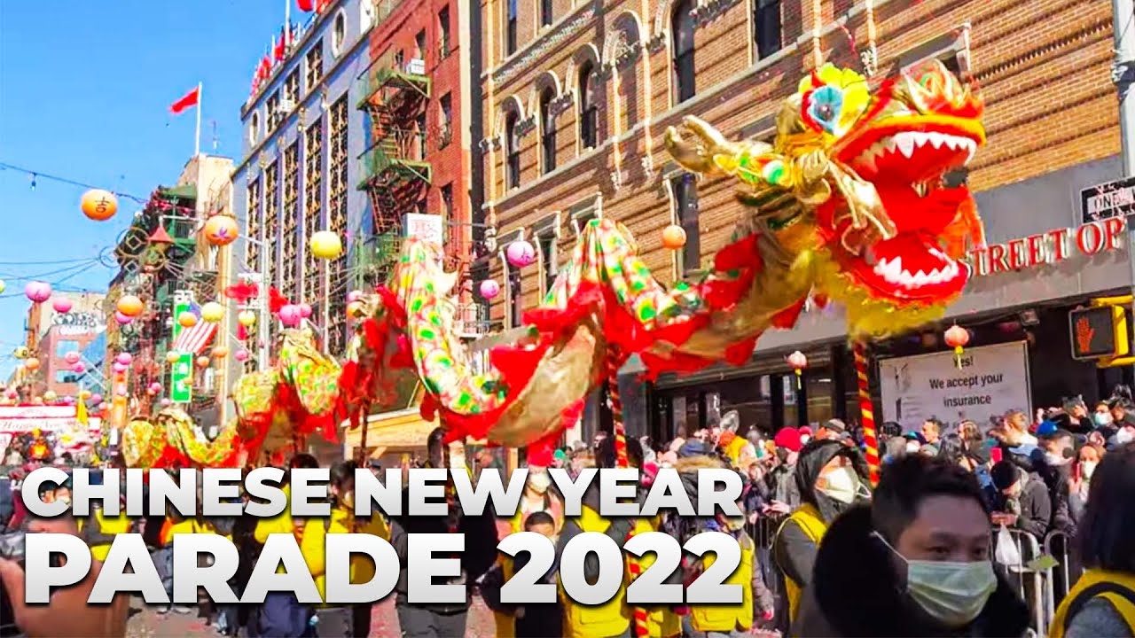 Full NYC Chinatown Lunar New Year Parade 2022 曼哈頓華埠新年遊行(全)