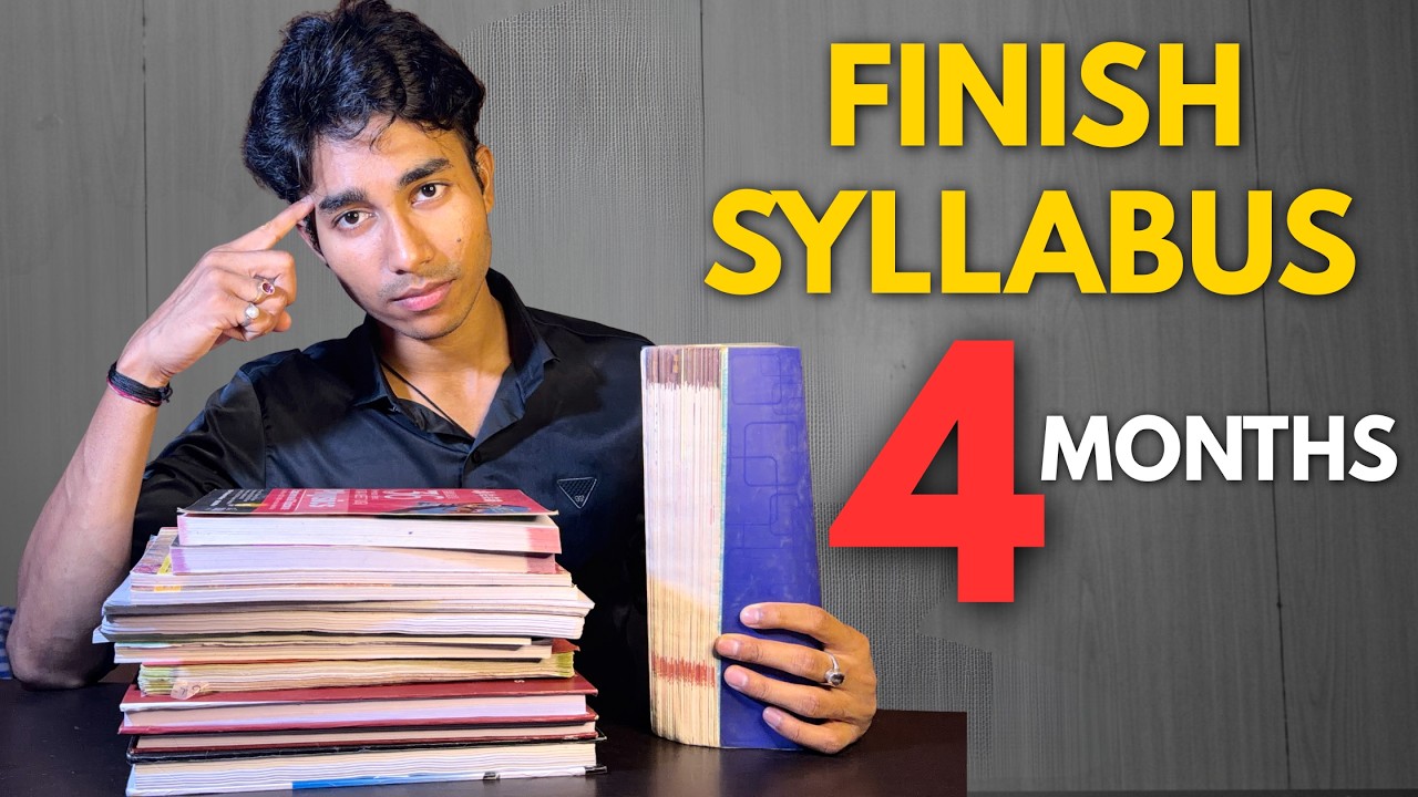NEET 2027 Syllabus in 4 Months | The Most Practical Study Plan