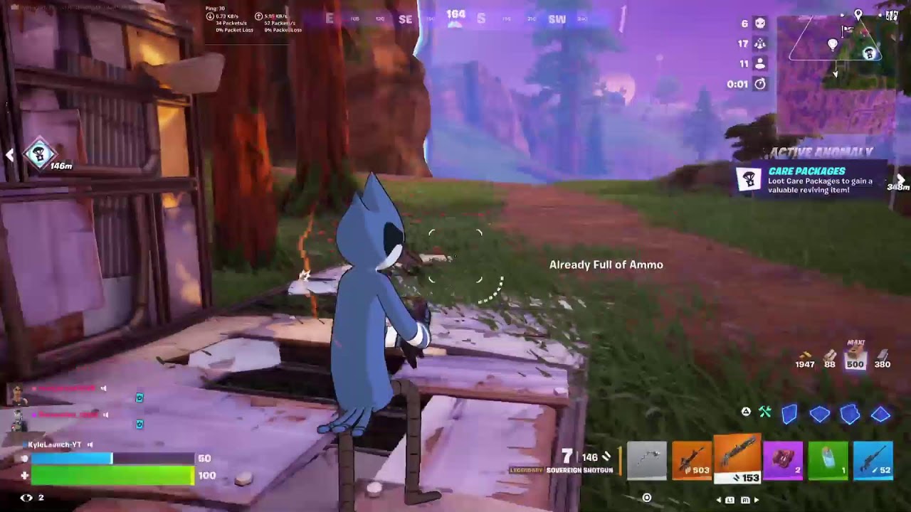 NEW REGULAR SHOW SKINS IN FORTNITE / duos