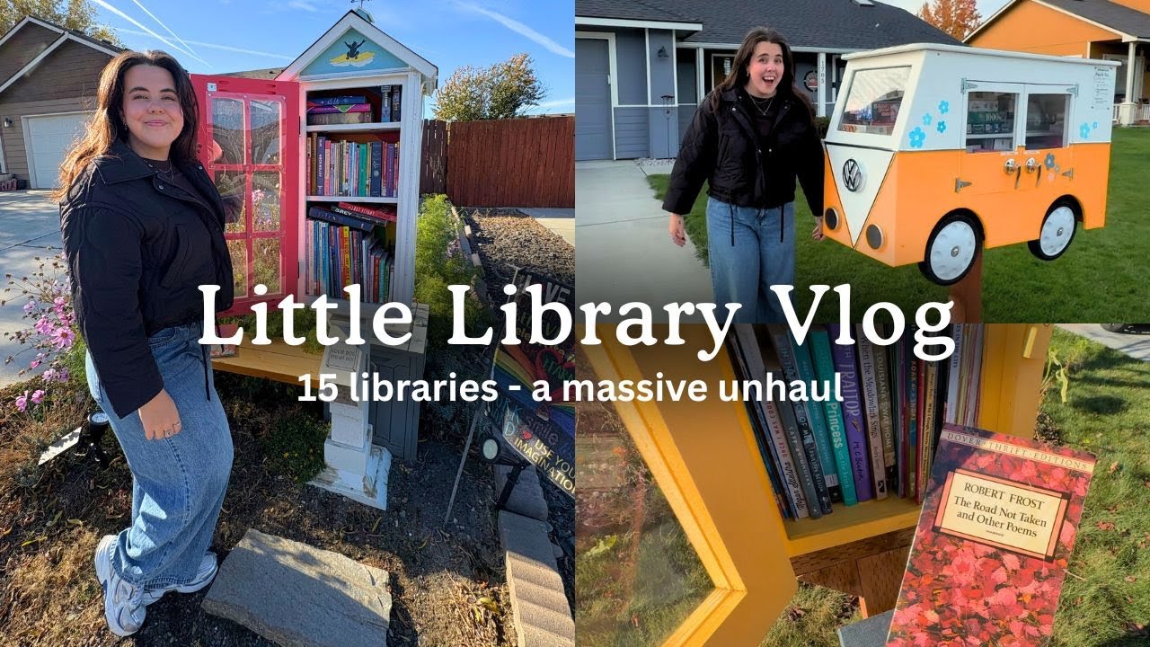 Маленький бесплатный видеоблог библиотеки 📖🌦️🍂 *массовая вывозка книг #booktube *