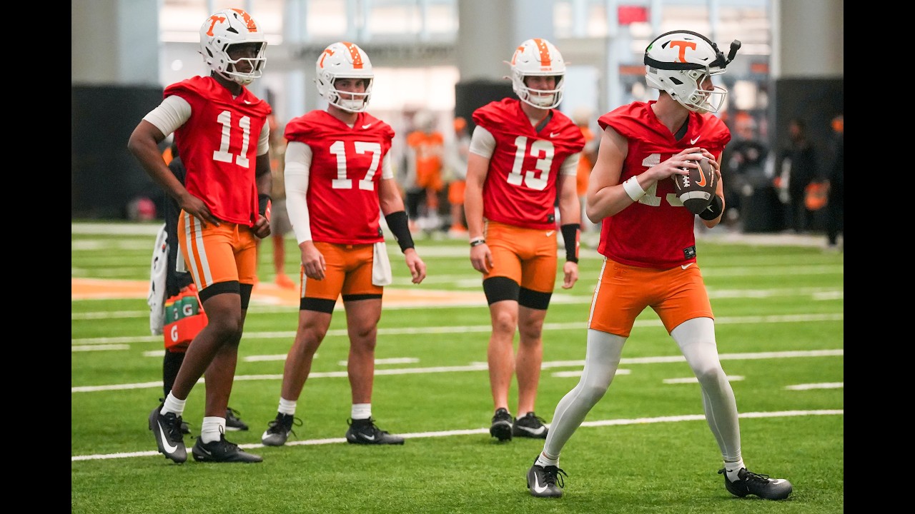 Tennessee football practice highlights: Vols go through second practice of spring