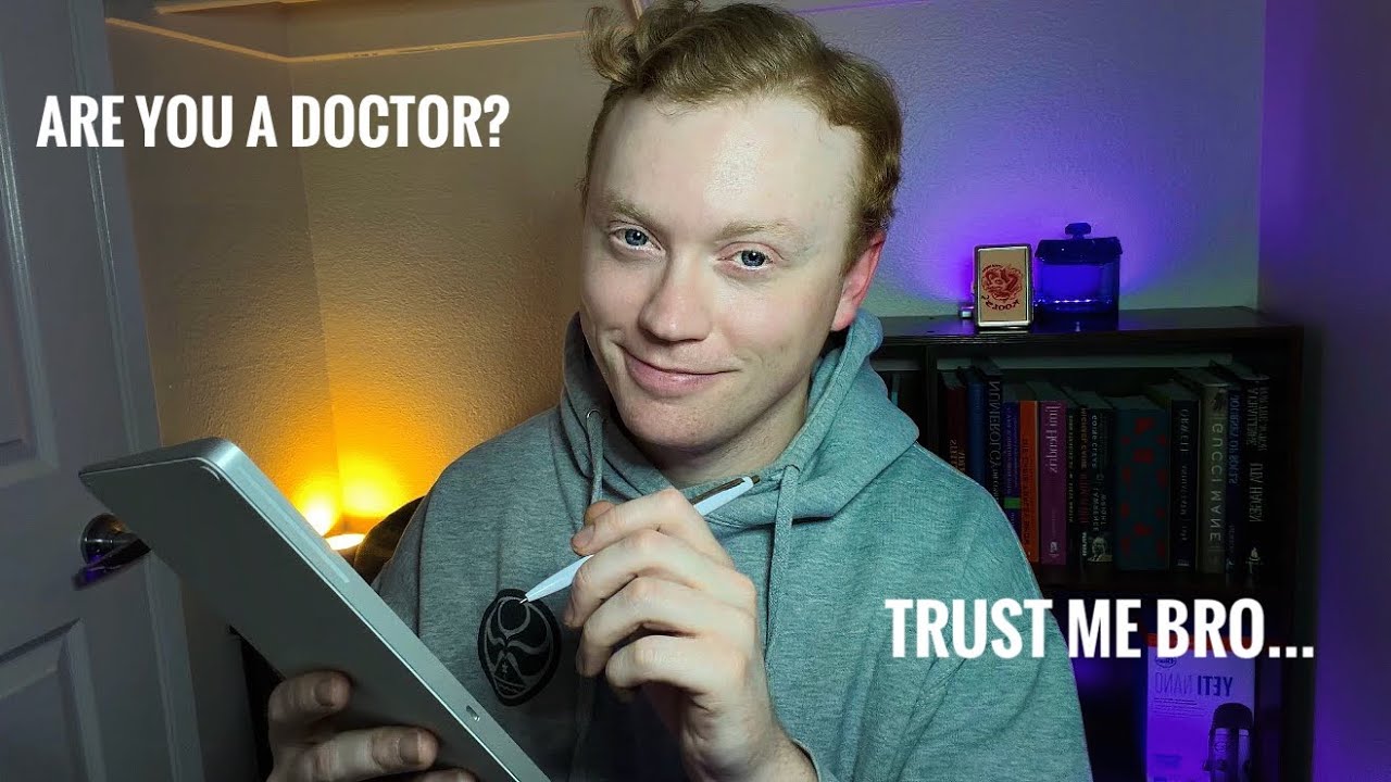 ASMR Cranial Nerve Exam with a real doctor?&hellip;