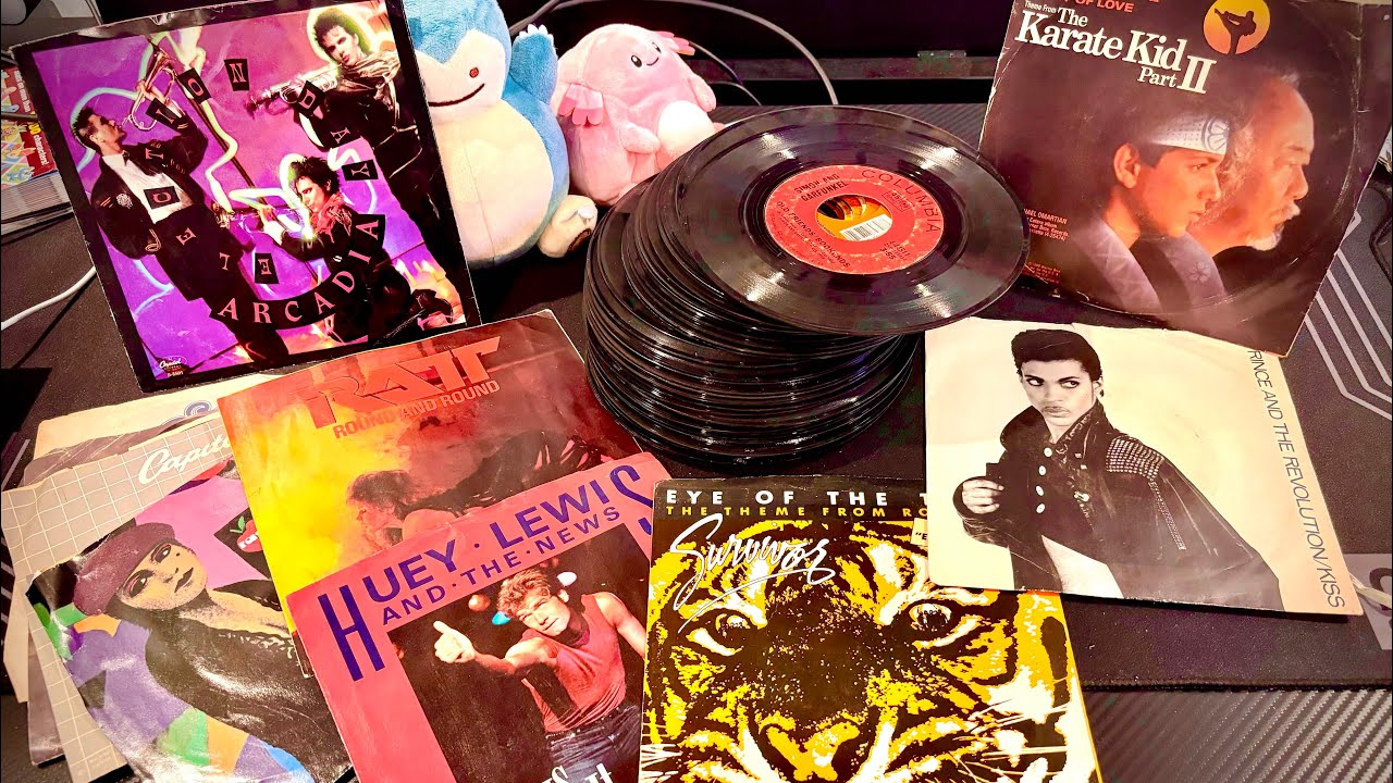 Whispered ASMR | Retro Vinyl Records From The 80s & 90s