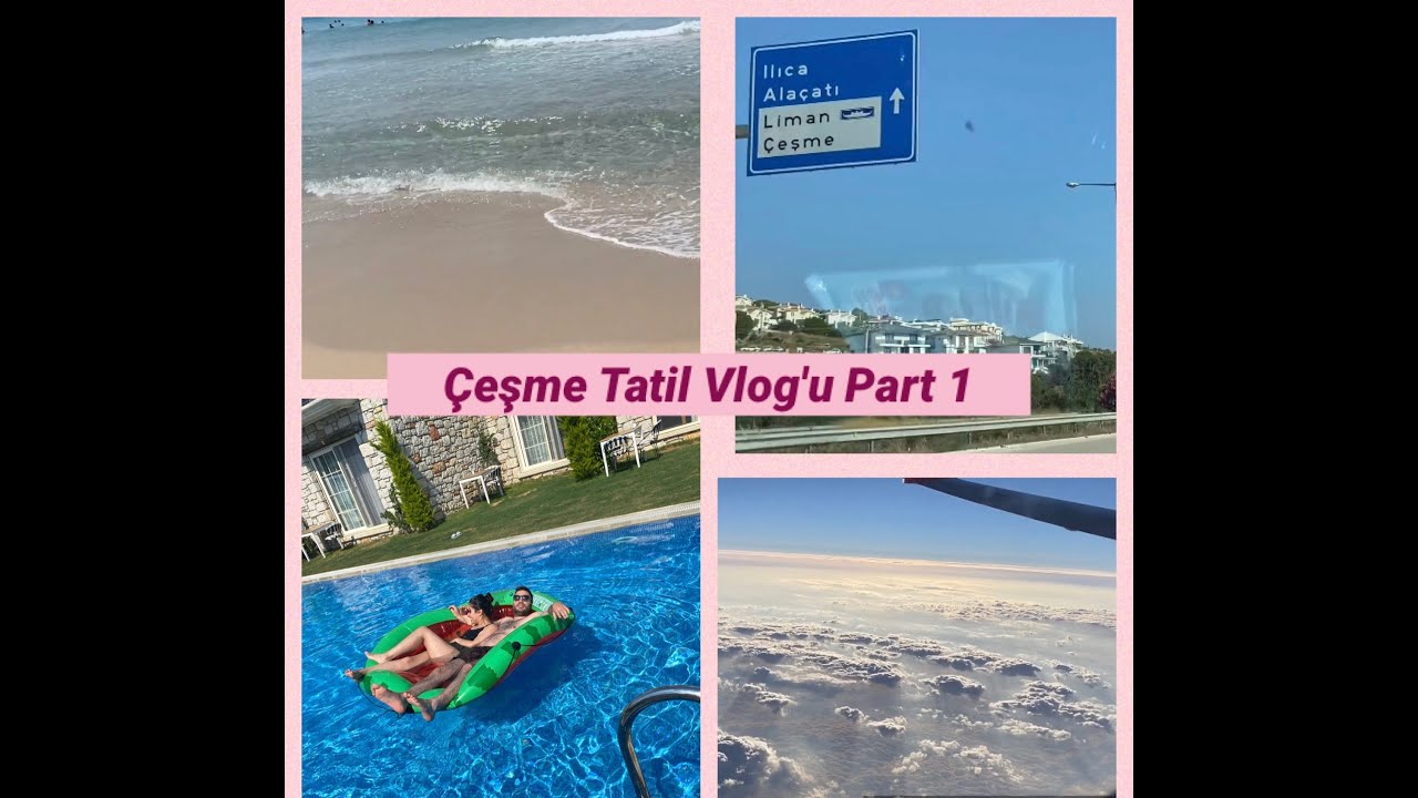 GERI DÖNDÜK- 2020 CESME TATIL, SÜPRIZ TATIL, VLOG, CORONA DÖNEMINDE Ilk TATILIMIZ