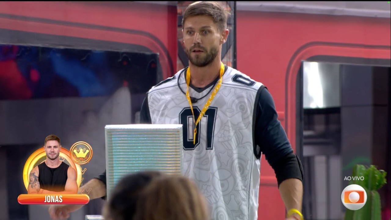 🔴 BBB26 AO VIVO AGORA: JONAS VENCE PROVA DO LÍDER E CASA PEGA FOGO