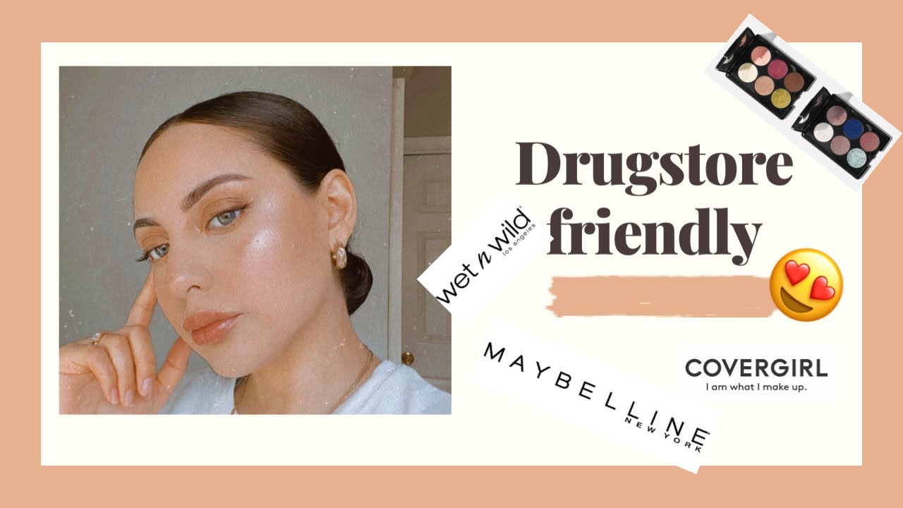 FULL FACE OF DRUGSTORE FRIENDLY MAKEUP 💖