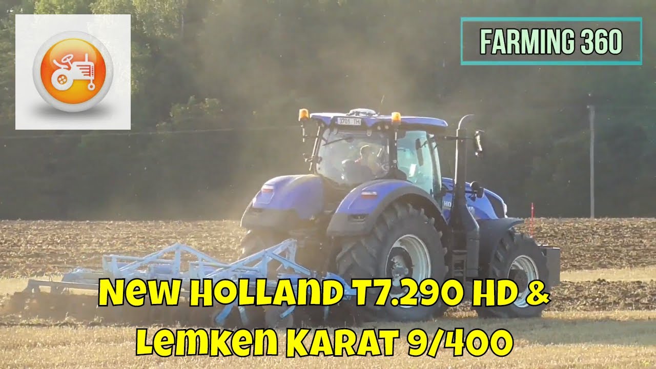 Tillage 2019 | Lemken Karat 9/400 & New Holland T7.290 HD