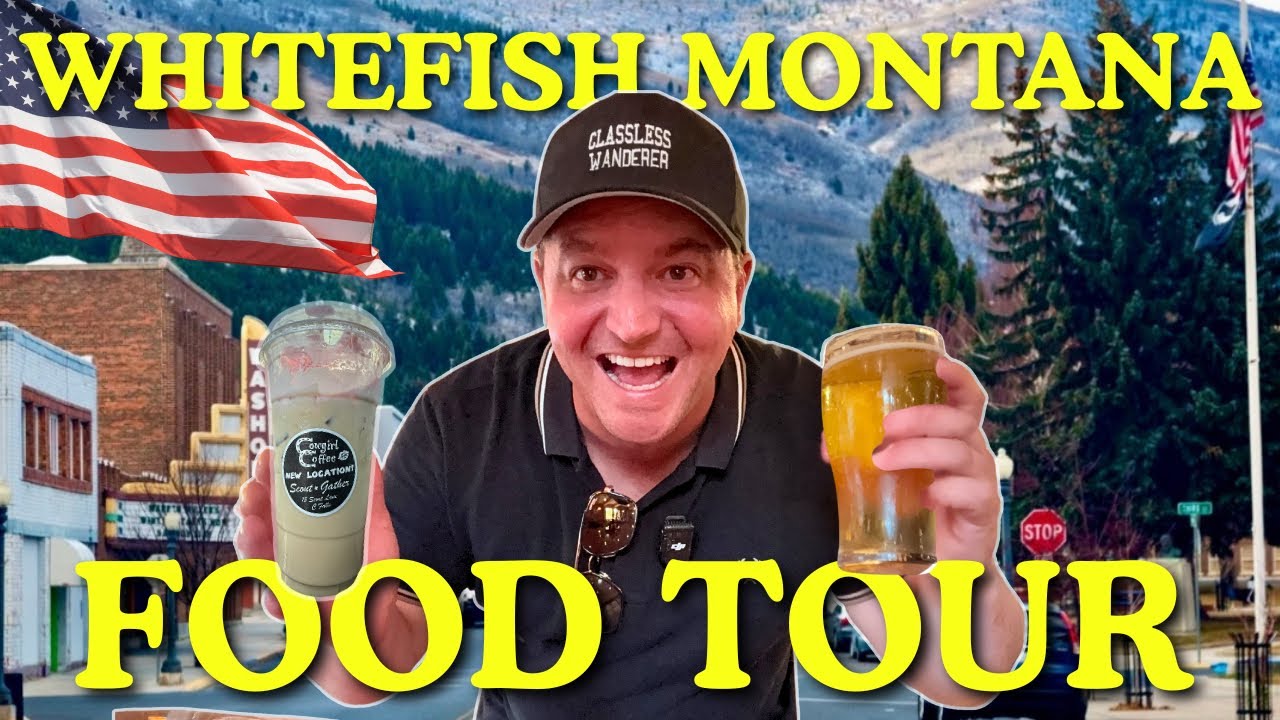 The Whitefish Montana Food Tour You WISH You Took | Best Food in Whitefish 😍🇺🇸