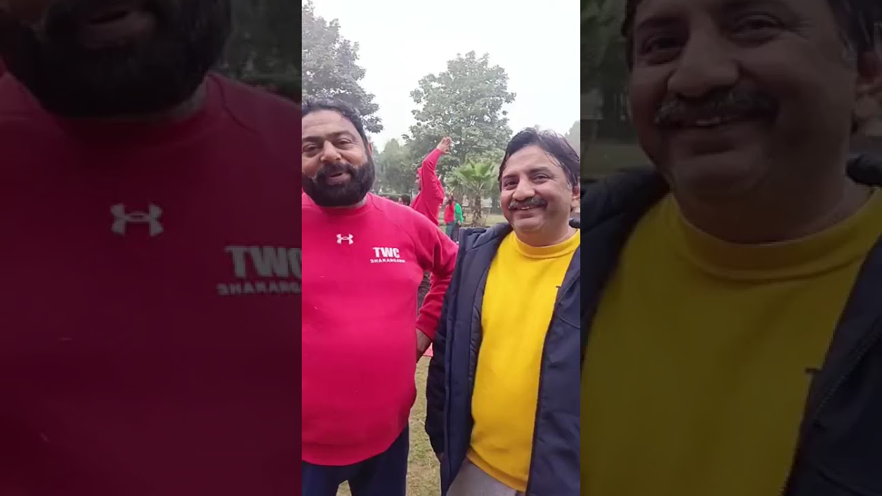یوگا کلب نورکوٹ کی شکر گڑھ کلب میں شرکت اور جلیبی دودھ اور انڈوں کے ساتھ تواضع 
