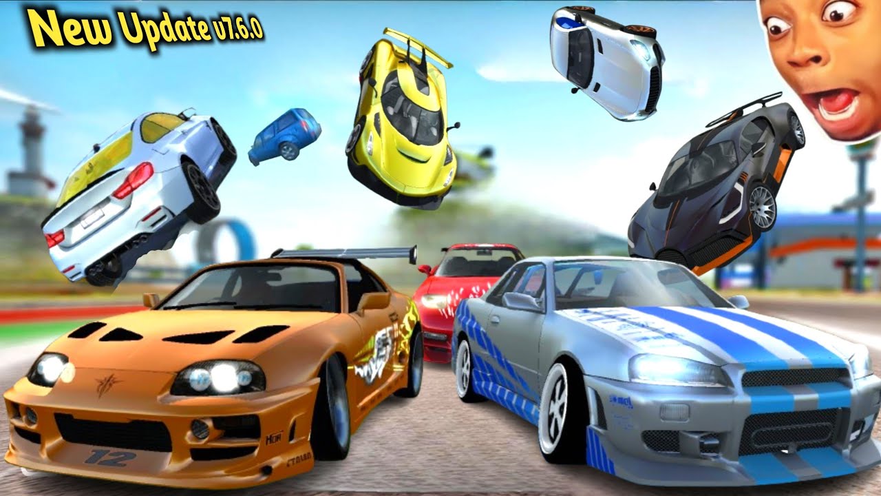 Новая Supra Mk4 | Новые облики машин | Новый гараж | Extreme Car Driving Simulator 7.6.0🔥 |