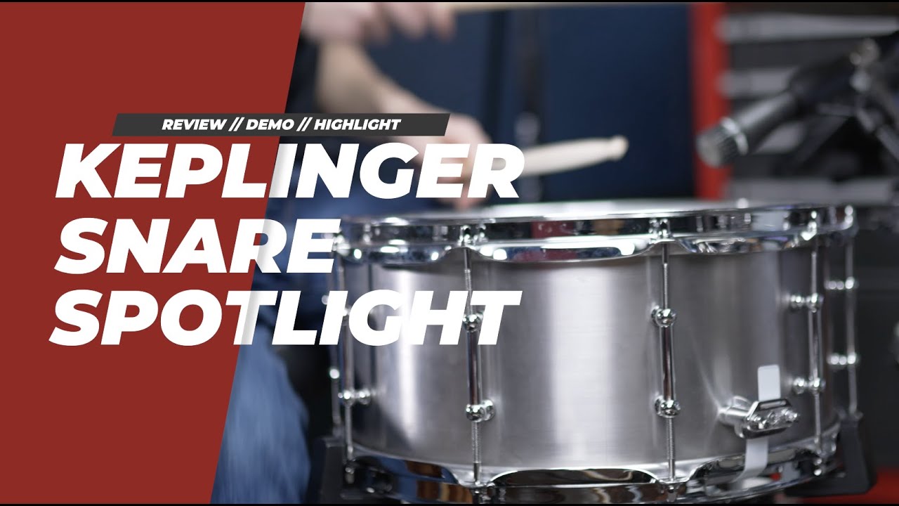 Keplinger Snare Review & Spotlight // These Drums Aren't Fragile!