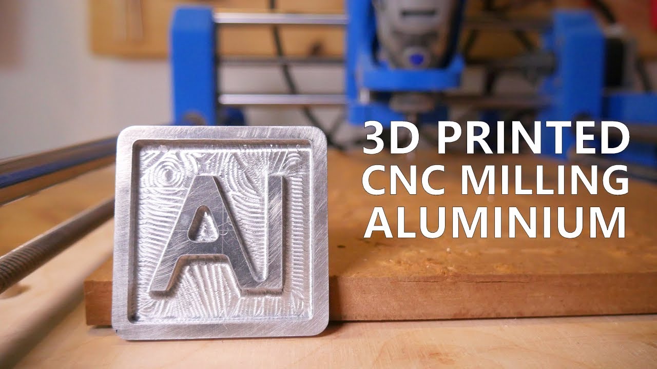 3D-печатные самодельные фрезерные станки Dremel с ЧПУ для алюминия
