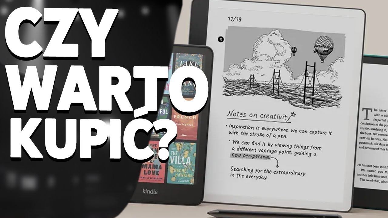 4 Nowe Kindle od Amazona! w tym Kolorowy! Mini Recenzja