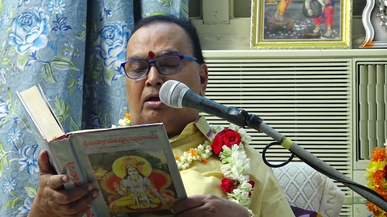 Bhaagavatha Sapthaaham - V.V.Krishna Rao garu - Day 6
