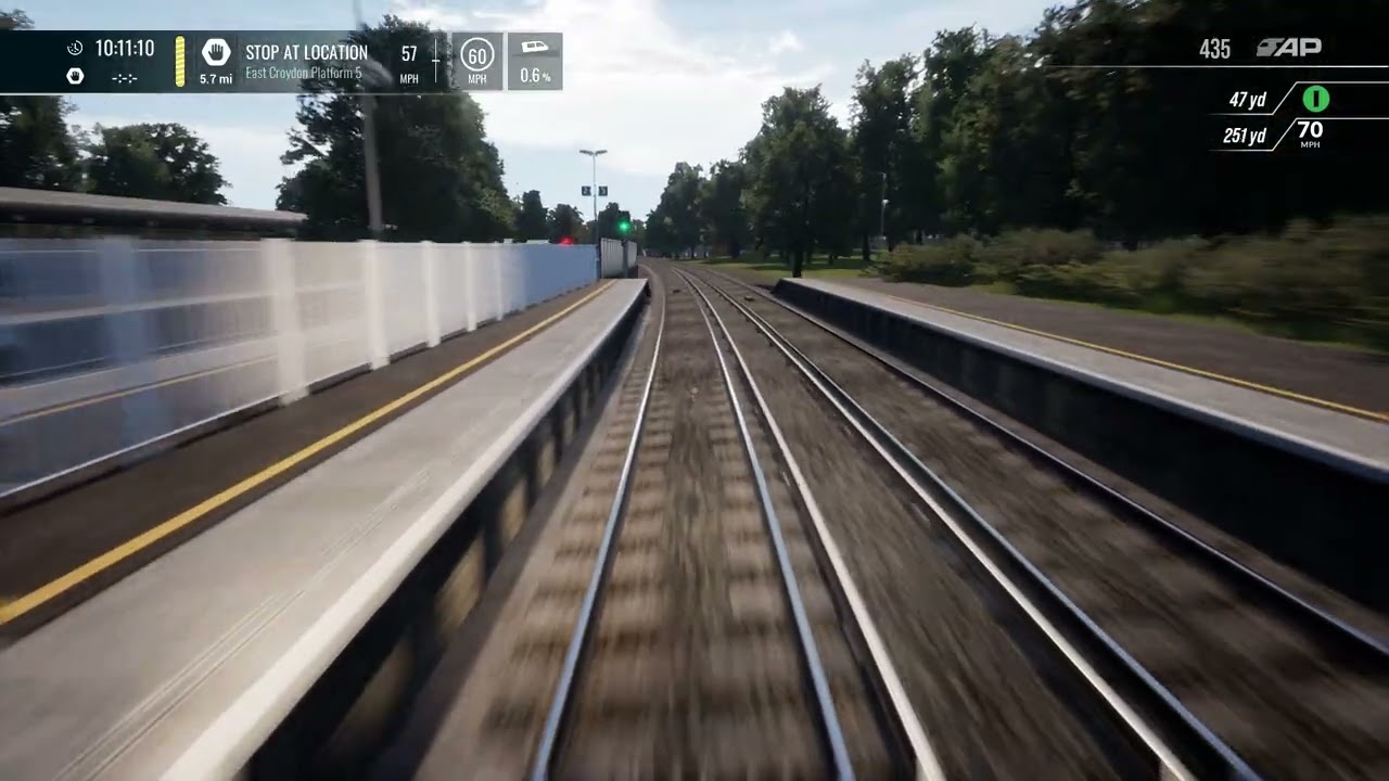 Train sim world Victoria to East Croydon in a Thameslink 700